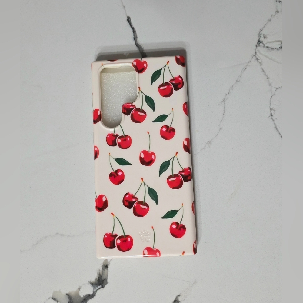 Velvet Caviar Red Cherry Phone Case